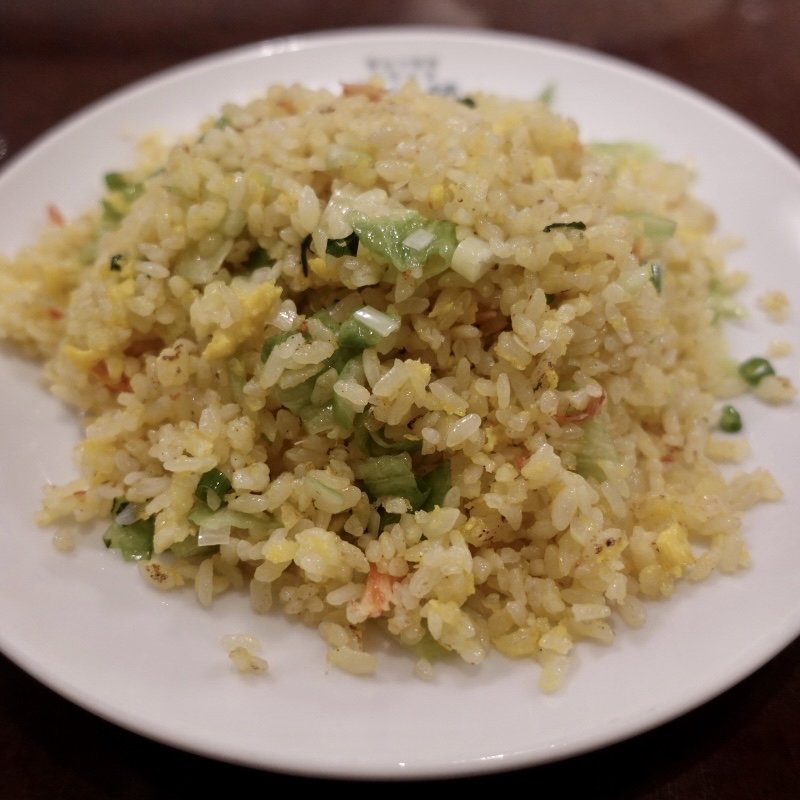 蟹肉入りレタス炒飯(景徳鎮 本店)