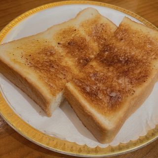 トースト(バター)(丸福珈琲店 大日店)