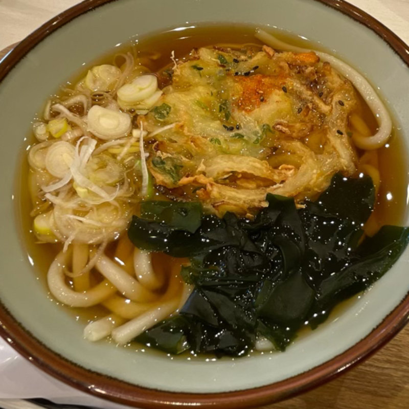 天ぷらうどん(Hana Cafe)