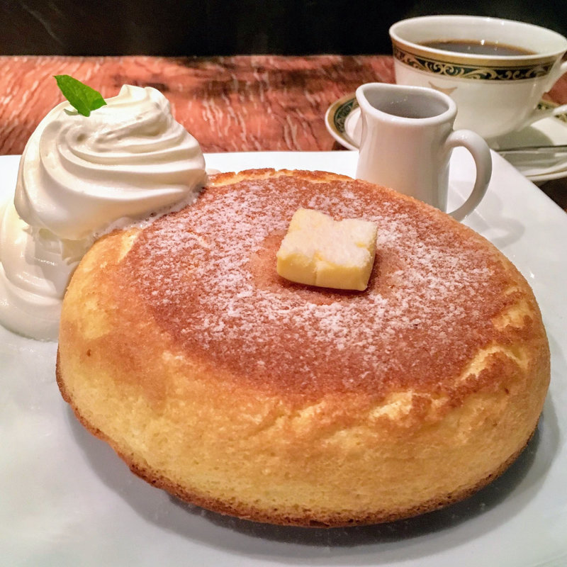 石窯ホットケーキ(石釜 ベイクブレッド 茶房 タムタム （石釜 bake bread 茶房 TAM TAM）)