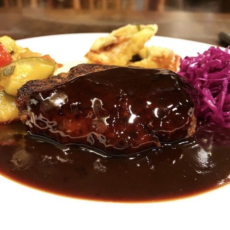 ハンバーグランチ(よーじやカフェ 祇園店 )