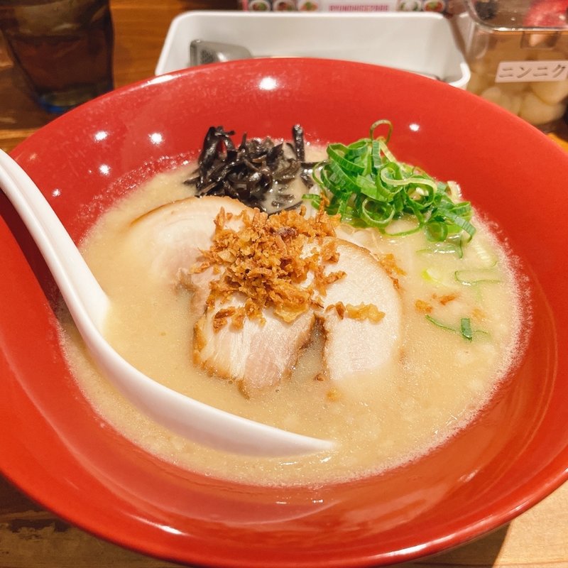特濃豚骨ラーメン(博多ラーメン　龍ノ髭　 宇都宮店 )