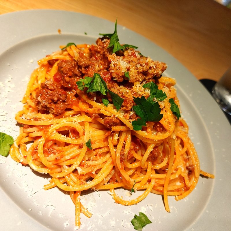 ミートソースパスタ(NewsPicks NewCafe)