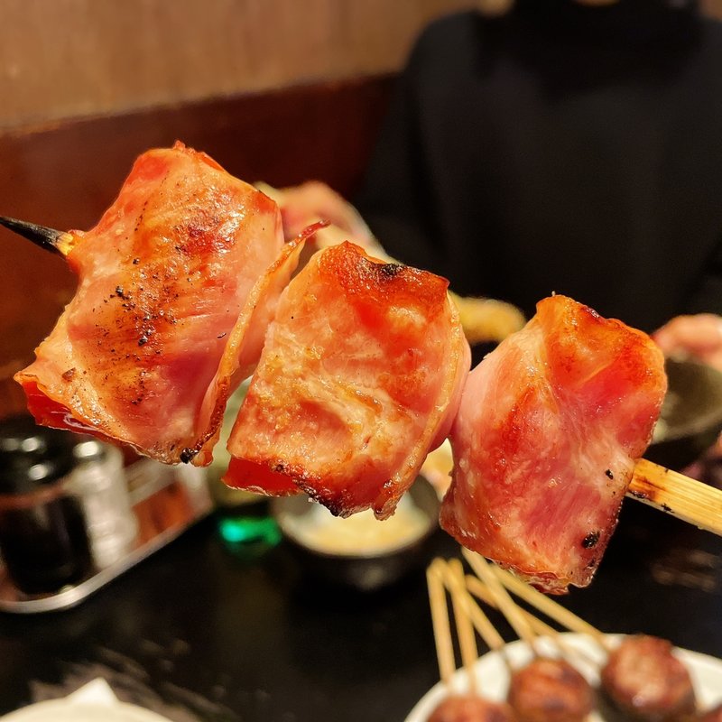 トマトベーコン巻き(串若丸 本店 （くしわかまる）)