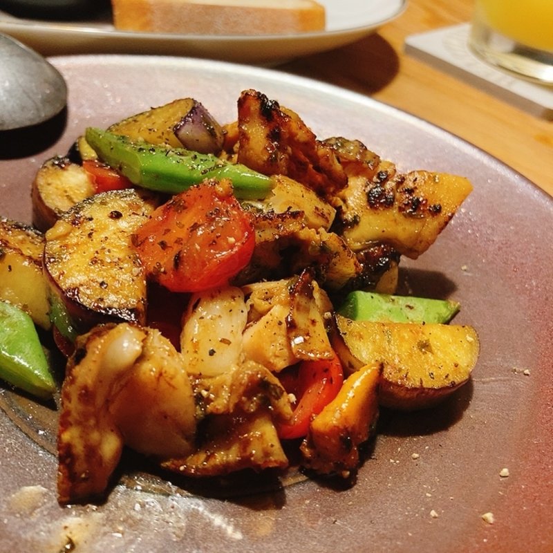 ホタテのソテーパセリバターソース(Bistro Ruelle)