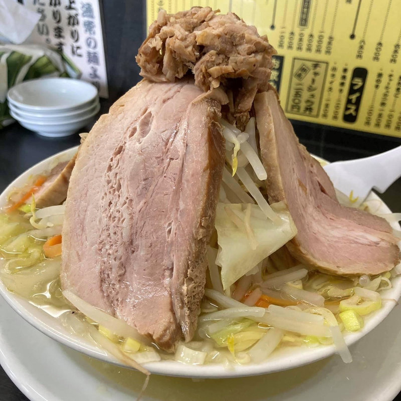 野菜塩チャーシュウ麺(萬馬軒 下諏訪店 )