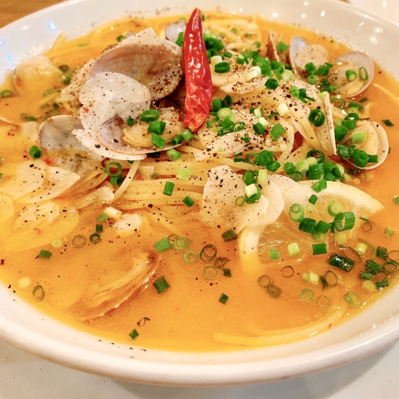あさりとレモンのペペロンチーノ(はらっぱ 本店 )