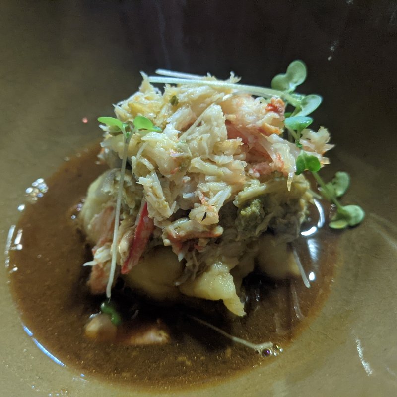 噴火湾産タラバガニ(ビストロ ワタナベ)