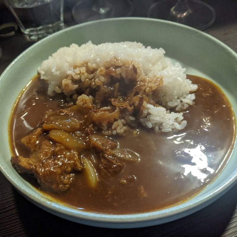 ジビエカレー(ビストロ ワタナベ)