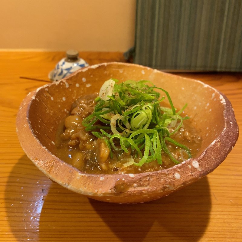 牛スジどて煮(旬彩酒房 あうん)