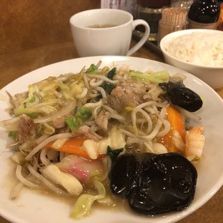 皿うどんセット(南海飯店 本店)