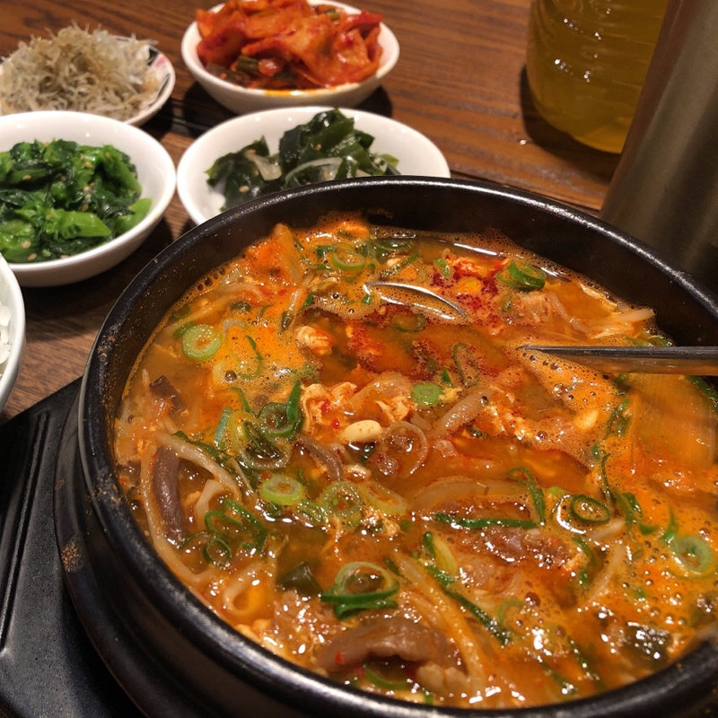 ユッケジャンスープ定食(チング )