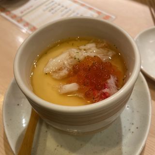 茶碗蒸し(新宿 Sushi bar にぎりて)