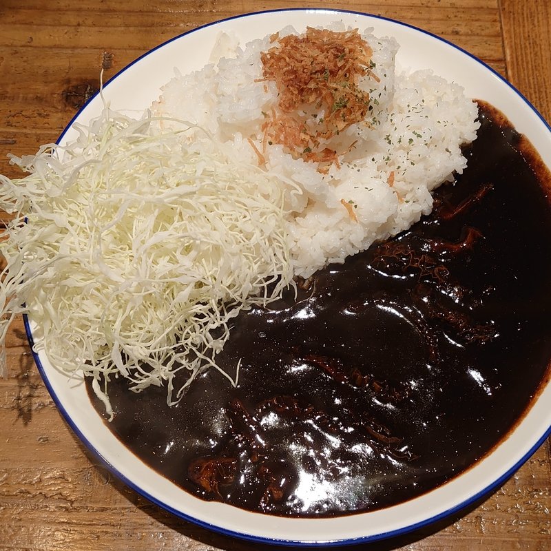 トリッパ黒カレー(BASARA ホルモン系イタリアンバル)