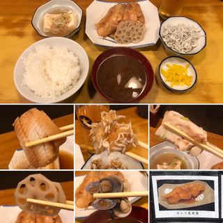 カレイ煮定食(瀧元)