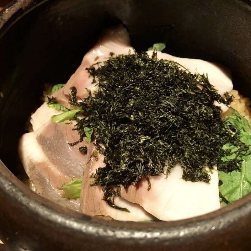 ブリの炊き込みご飯(酒場トやさいイソスタンド)