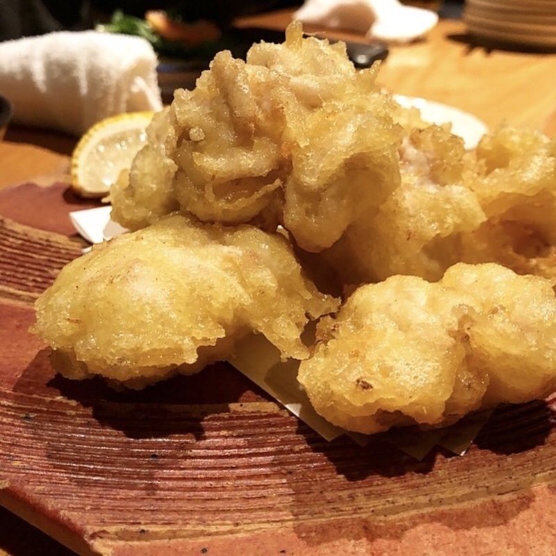 雲子の天ぷら(酒場トやさいイソスタンド)