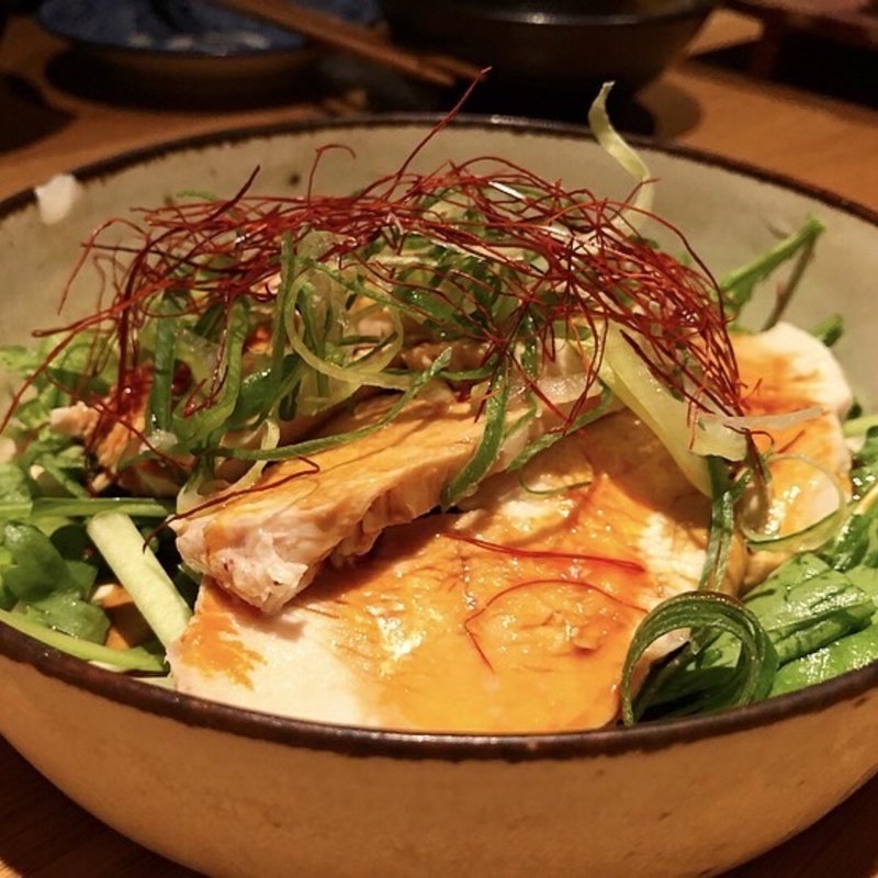 よだれ鶏(酒場トやさいイソスタンド)