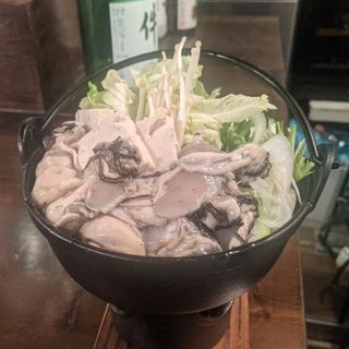 牡蠣鍋(日本酒◎酒場 コメカラ)