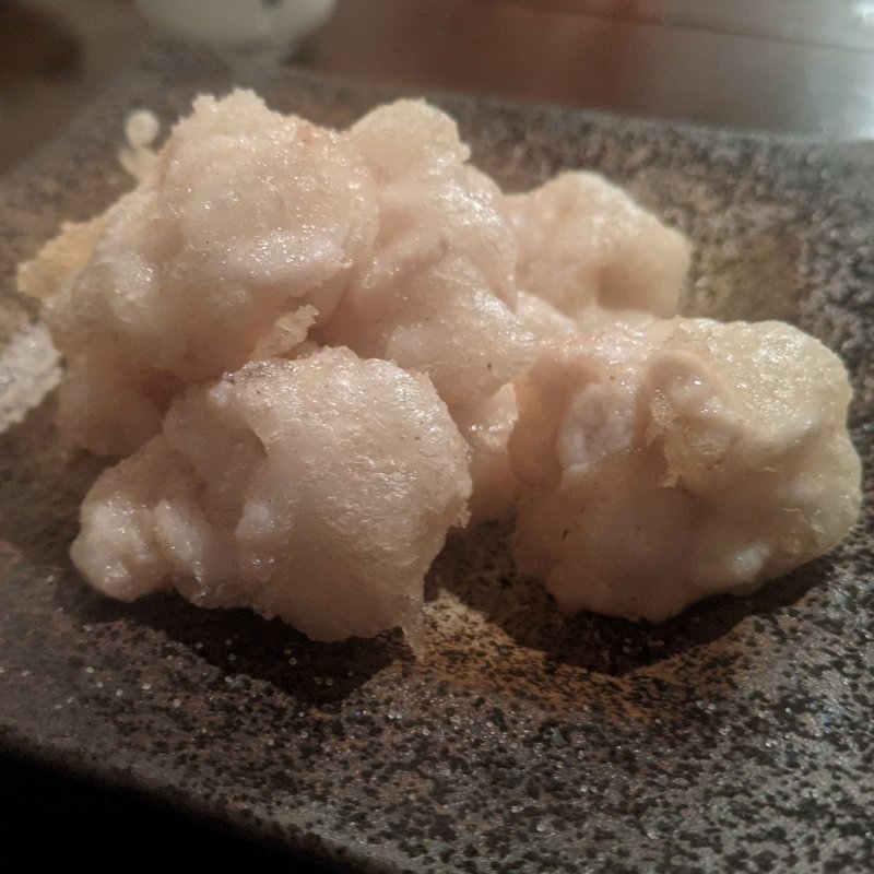 白子天ぷら(日本酒◎酒場 コメカラ)