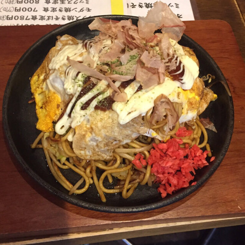 オムそば(ありがと屋 阿波座店 )