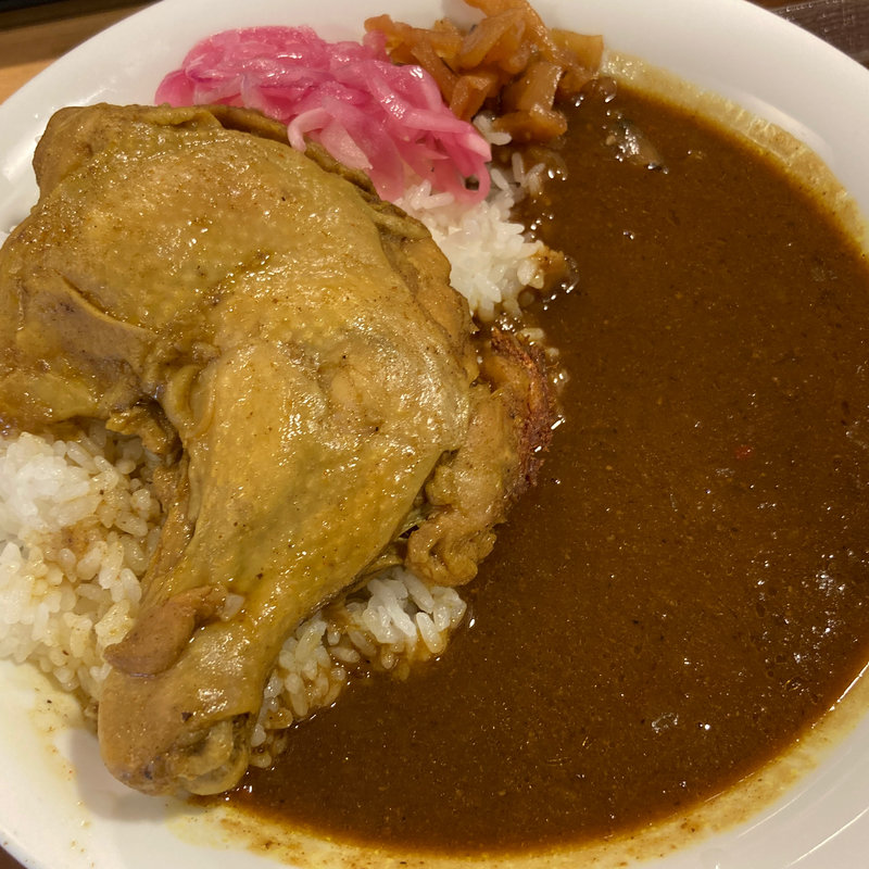 ほろほろチキンカレー大盛(すき家 グリナード永山店  )