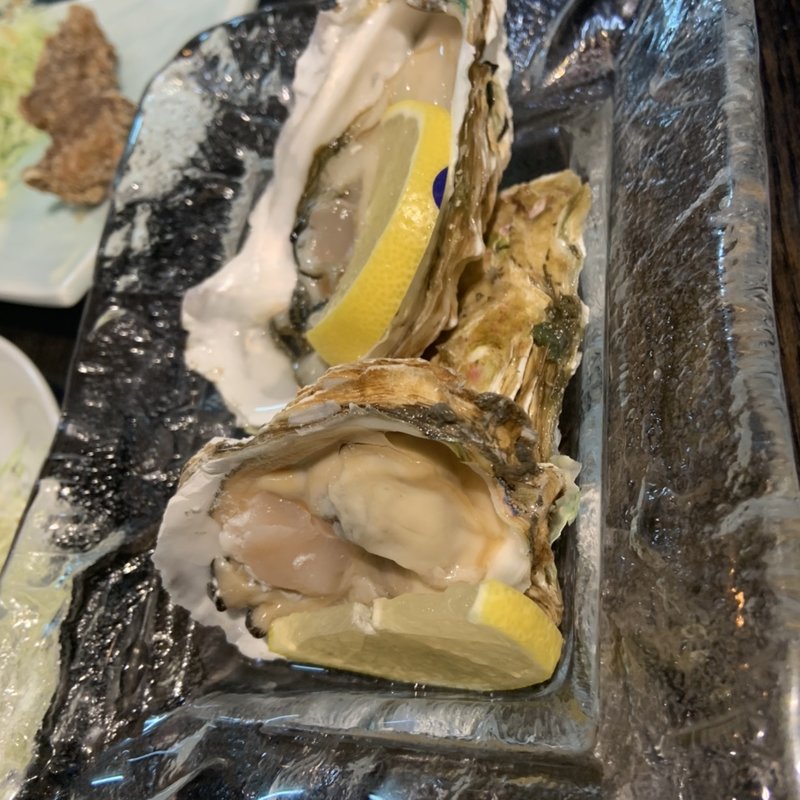 生牡蠣(くじらのお宿 一乃谷 )