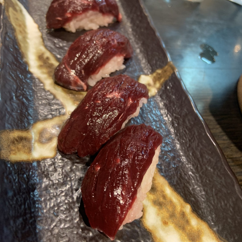 鹿の子寿司（五貫）(くじらのお宿 一乃谷 )