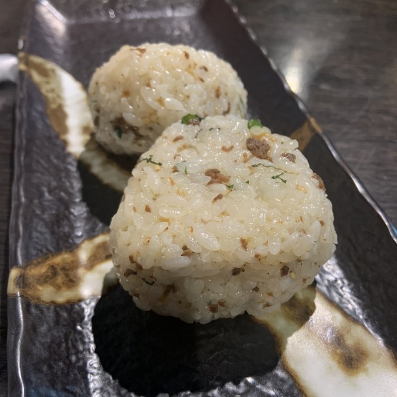 くじらのおにぎり(くじらのお宿 一乃谷 )