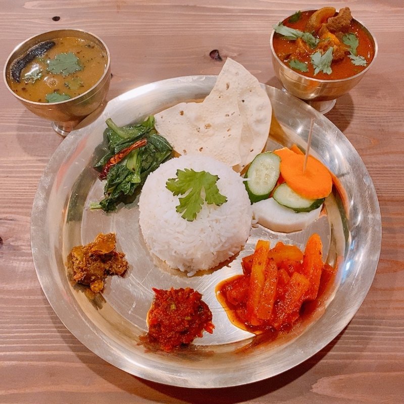 Dal bhat mutton set(Mo:Mo House)