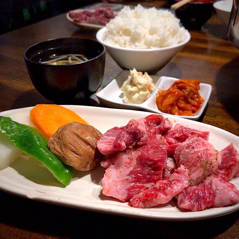 中落ちカルビランチ(間茶与詩 （マサヨシ）)