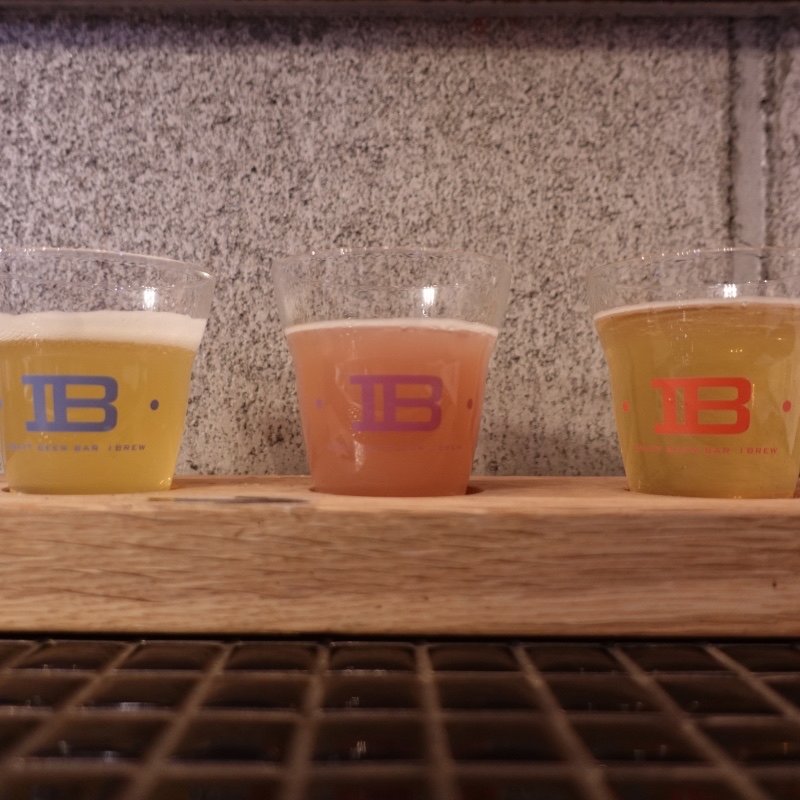 3種飲み比べ(ビアフライト)(クラフトビアバル IBREW 新橋駅前店)