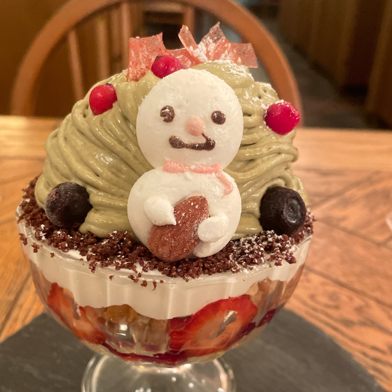 ユール•ニッセパフェ(スモーブロー キッチン ナカノシマ)