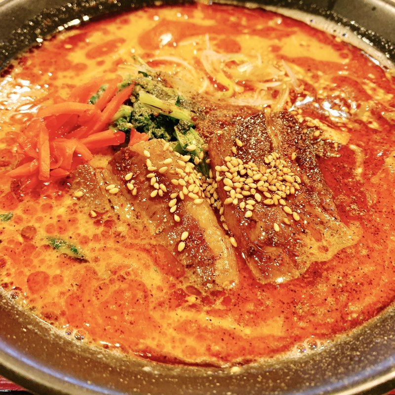 坦々麺(角煮付)(友部サービスエリア)