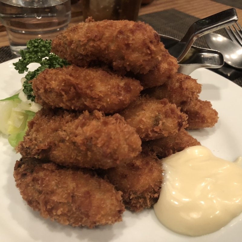 カキフライ(グリル末松 （グリルスエマツ）)