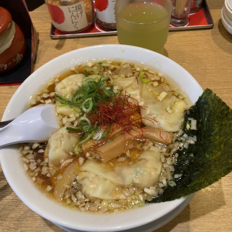 ワンタン麺(丸源ラーメン 高石店)