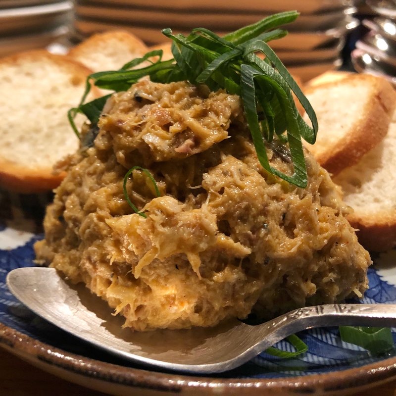 焼き鯖のリエット(Niru)