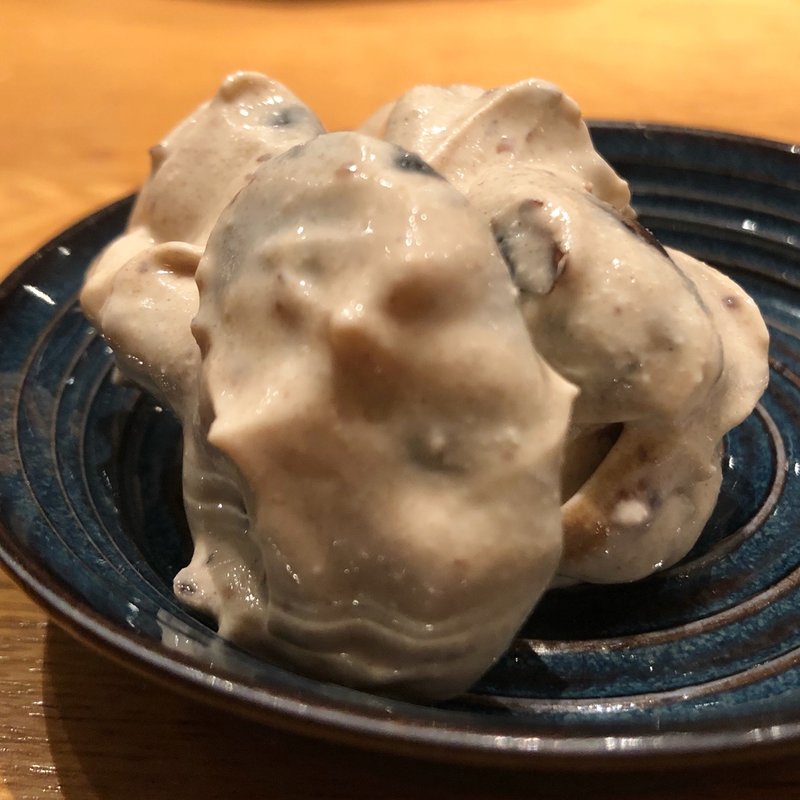 マスカルポーネと珈琲黒豆(Niru)