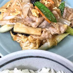 キクラゲと玉子炒(七面鳥 )