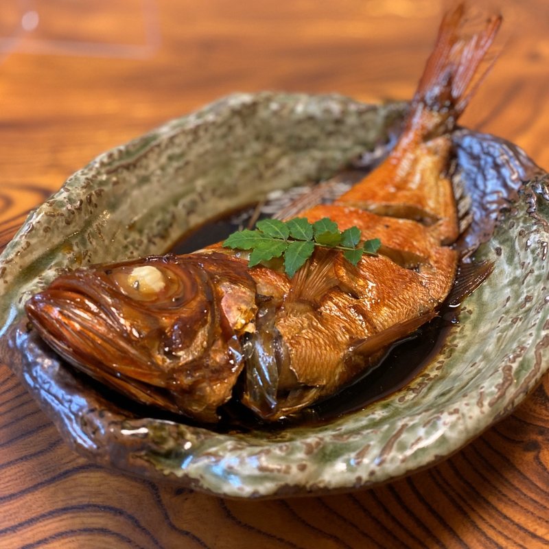 金目鯛の煮付け(かっぽう田舎 )