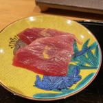 カツオと和カラシ(鮨 まつばら)