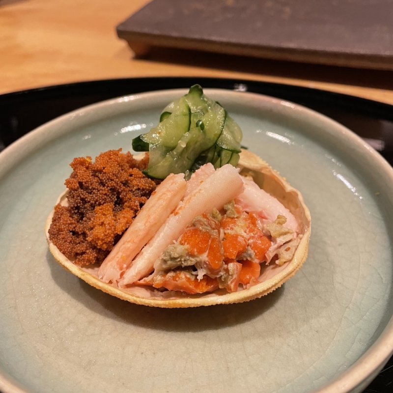 香箱蟹(鮨 まつばら)