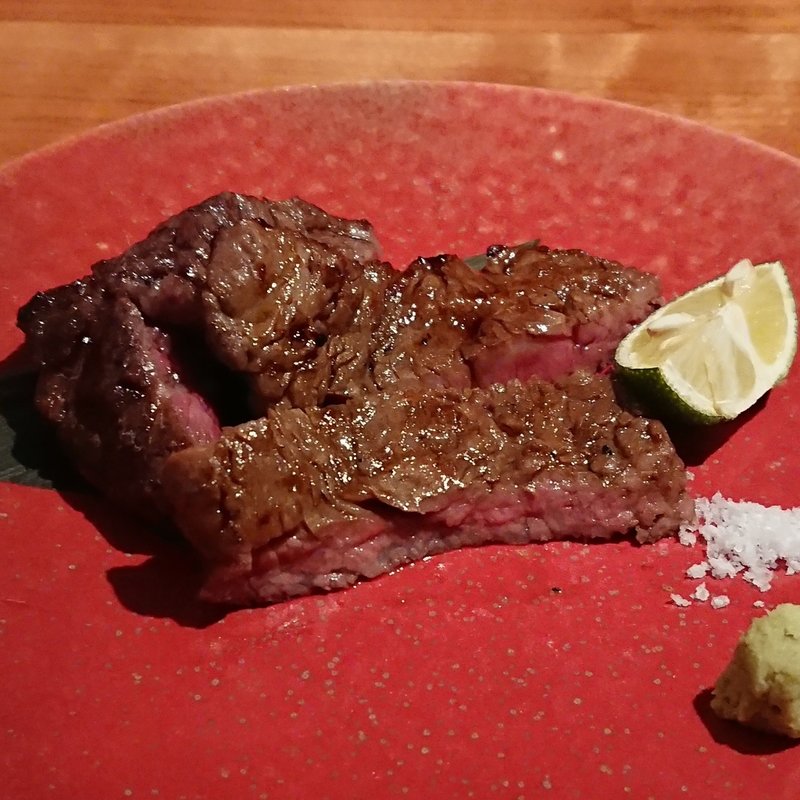 和牛リブロースの炭火焼き (肉)(蕎麦 蘇枋 SOBA SUOH)