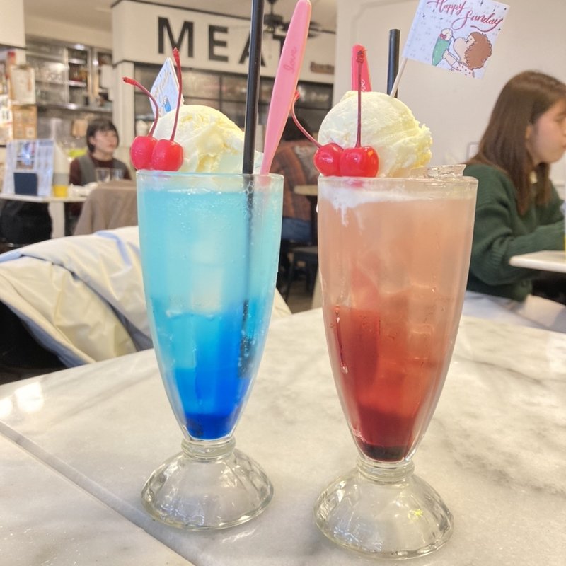 ソーダフロート(SUNDAY)