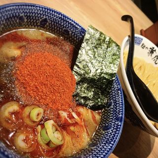 味玉辛辛つけ麺(兼虎 博多デイトス店)