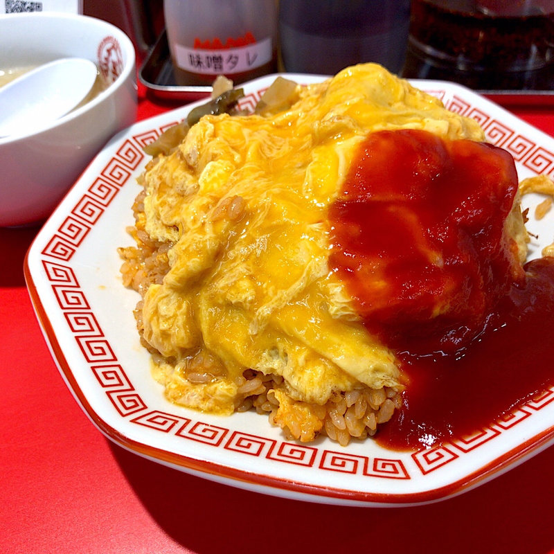 中華屋のオムライス(大阪王将 喜多見店)