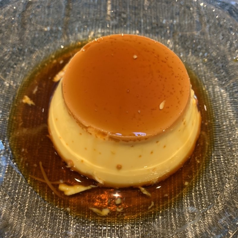 カスタードプリン(ホテルオークラ東京　オーキッド)