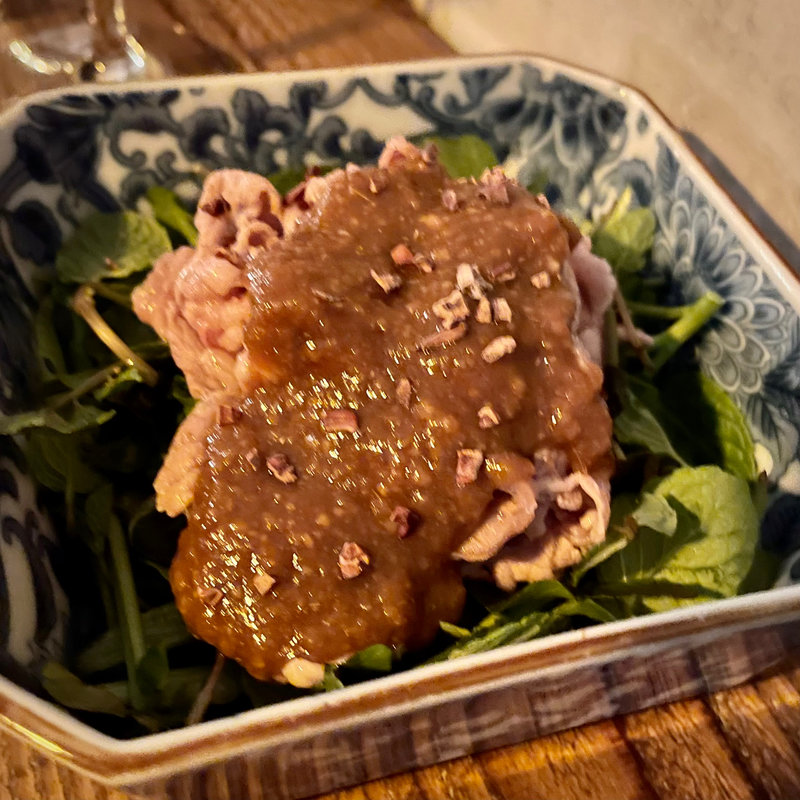 仔羊のぬた(Spice飯店)