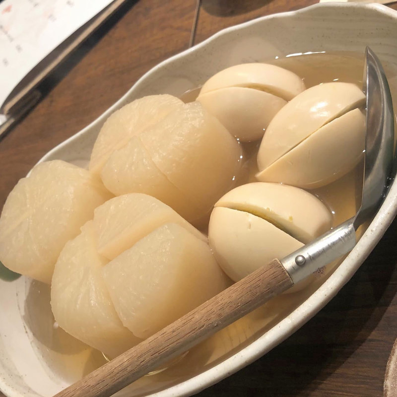 塩釜おでん 大根 玉子(三代目 文治 本店 )