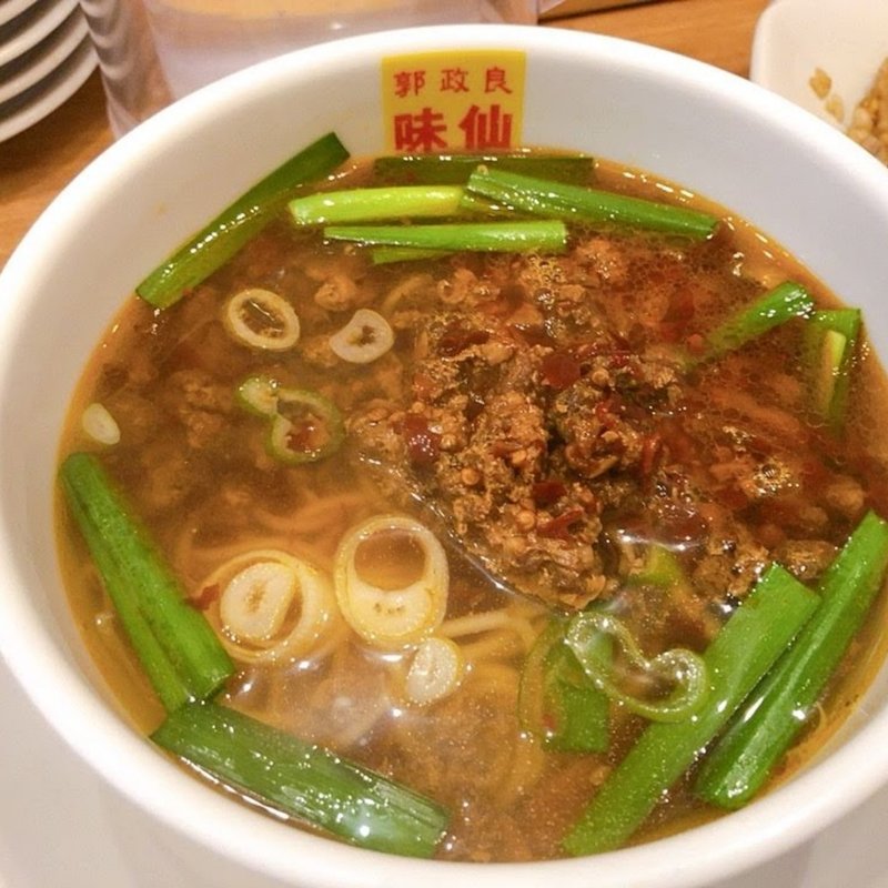 台湾ラーメン(味仙 東京ニュー新橋ビル店)